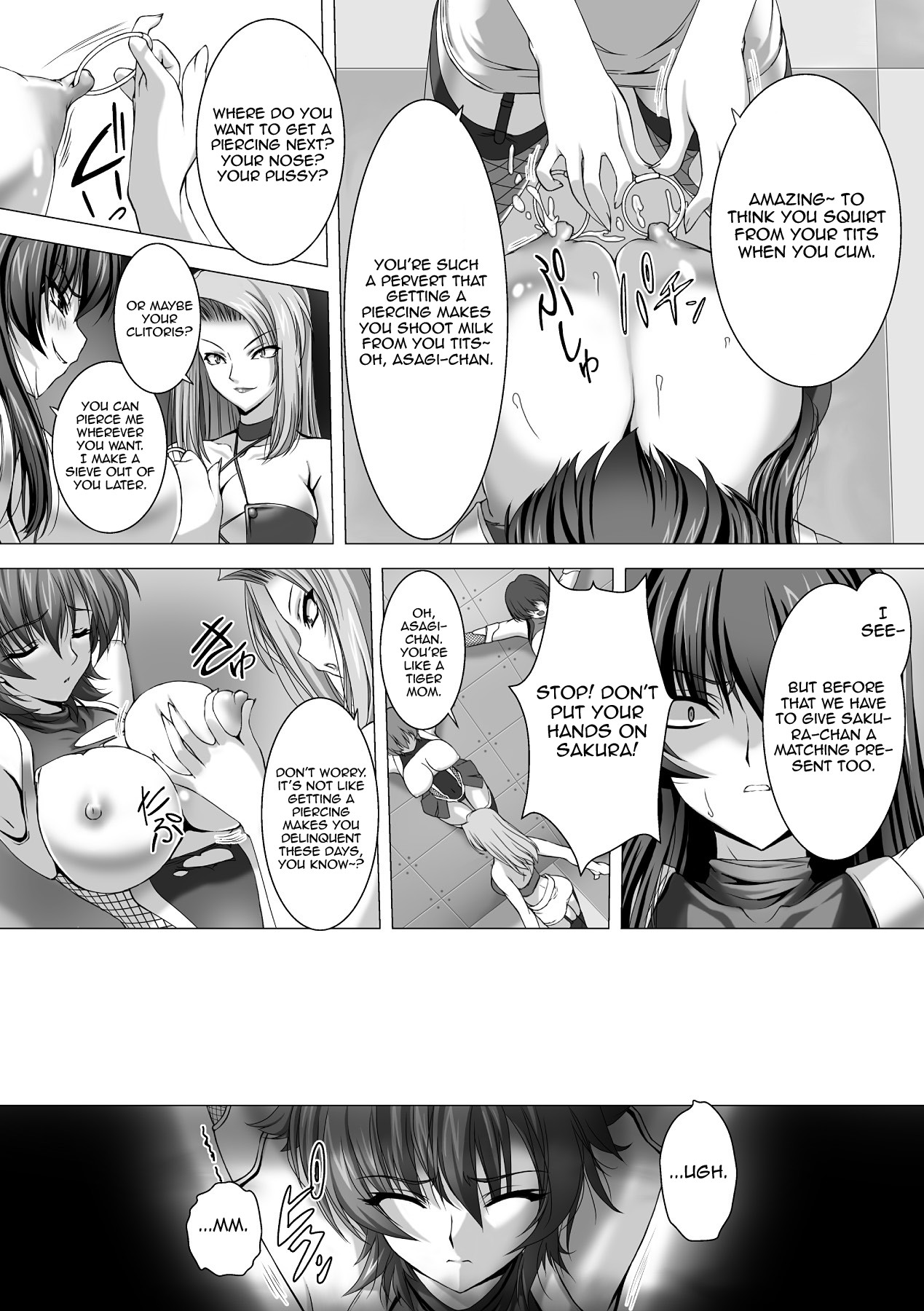 Hentai Manga Comic-Anti-demon Ninja Asagi Embarrassing Dark Game-Read-28